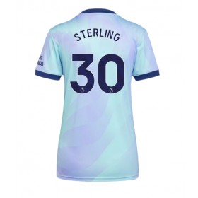 Dámské fotbalový oblečení Arsenal Raheem Sterling #30 Tretí košile 2024-25 Krátkým Rukávem